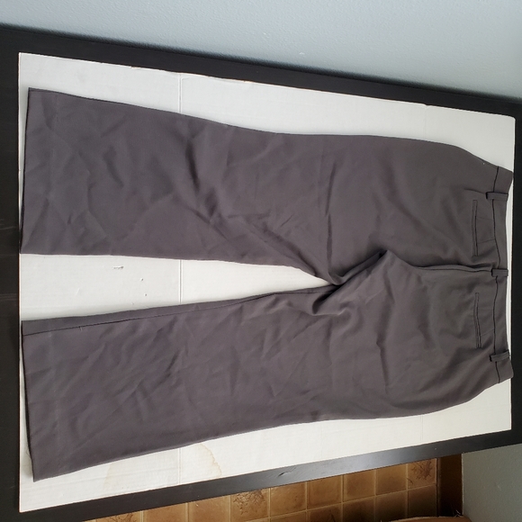 Gloria Vanderbilt The Perfect Fit Womens Pants Size 14 Short Gray EUC - Picture 8 of 10